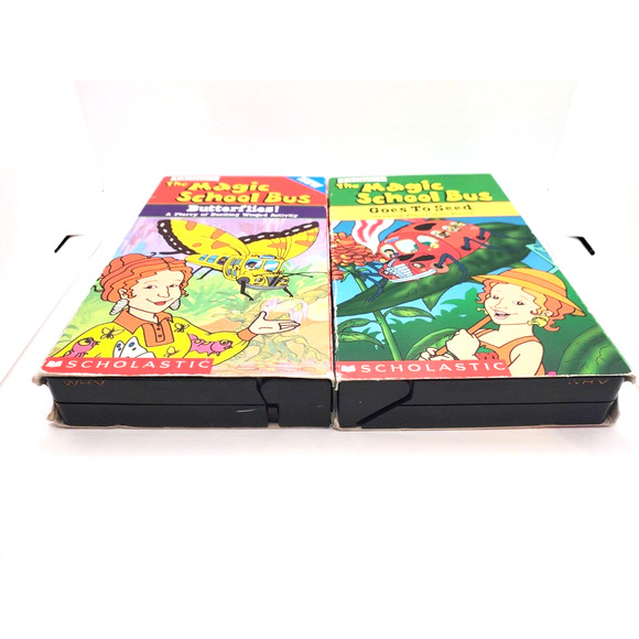 The Magic School Bus Butterflies And Goes To Seed: Two VHS From 1998 and 1999) - Picture 7 of 10